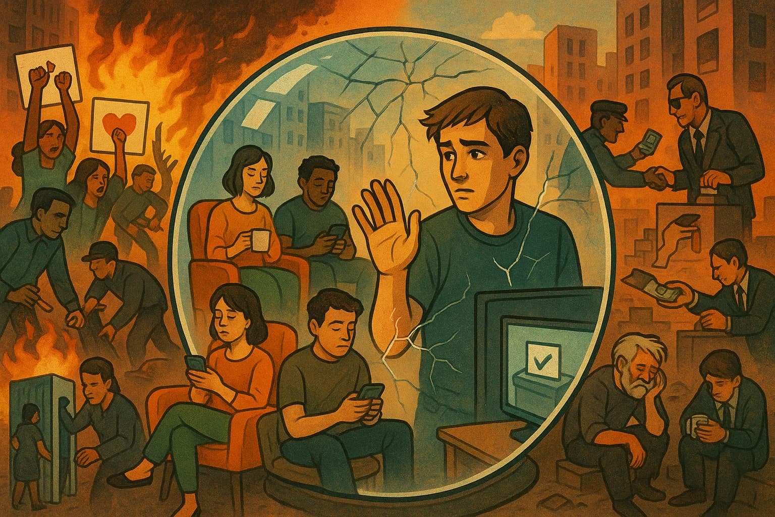 The Comfortable Couch of Apathy - A Letter to the Apolitical Indian Youth