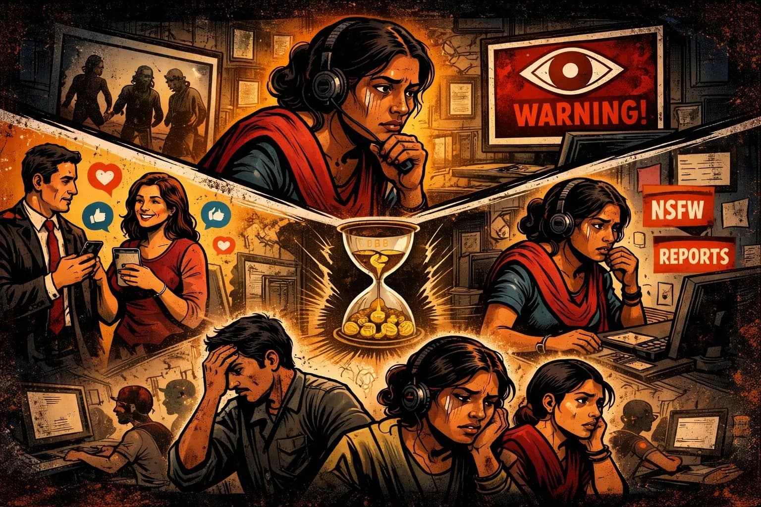 Behind Your Feed: Platform Capitalism’s Disposable Workers