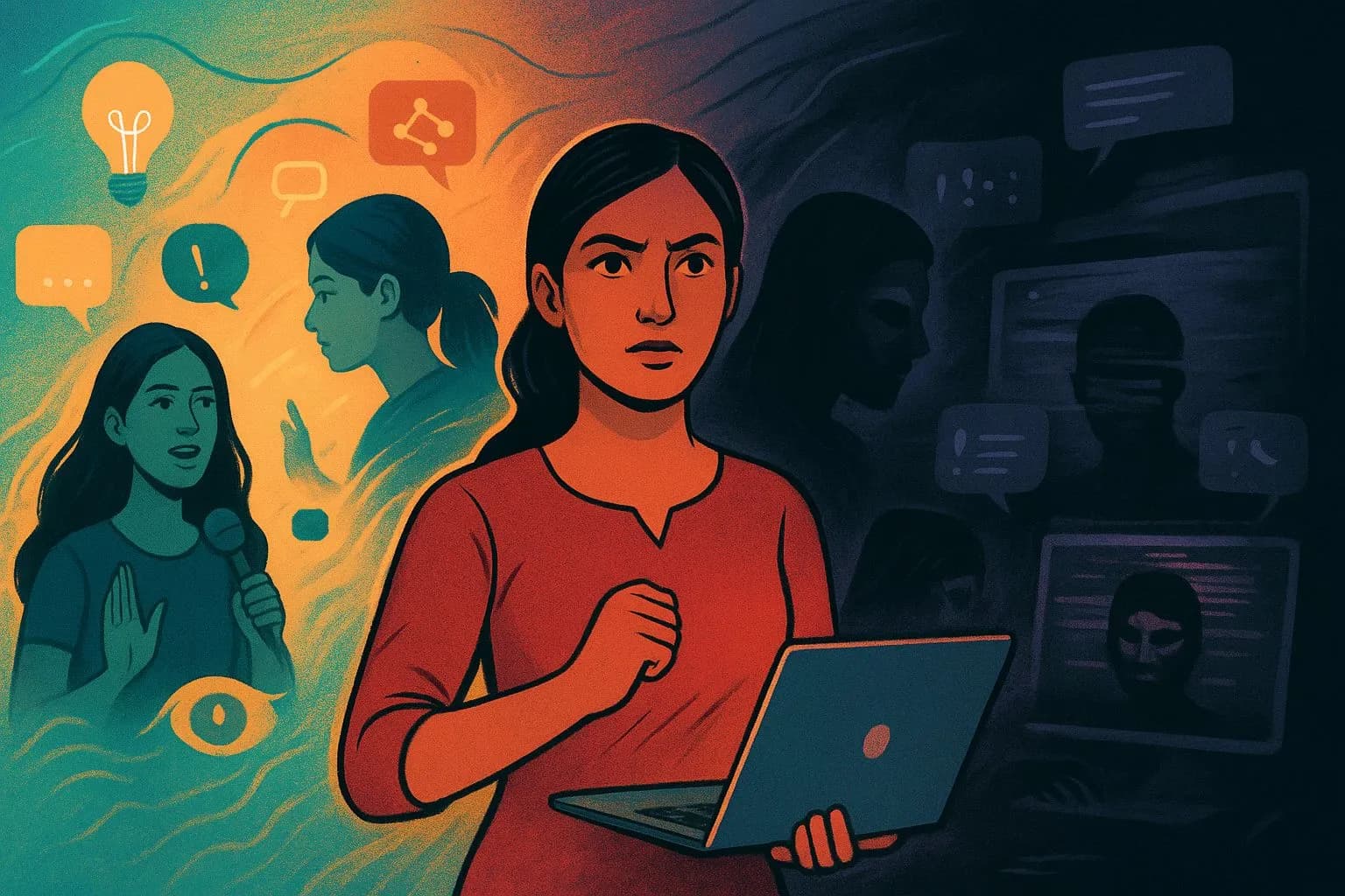 From Public Forums to LinkedIn: How AI-Driven Abuse Threatens Women’s Participation